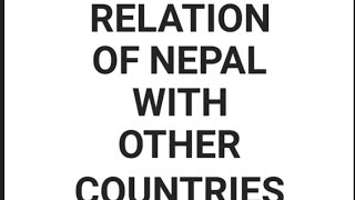 SmartGk General knowledge | S01E16 | relation of nepal with different country | loksewa important Gk