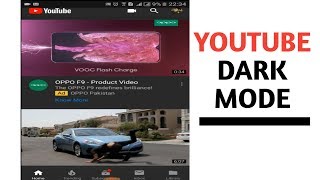 How to enable dark theme mode on Youtube