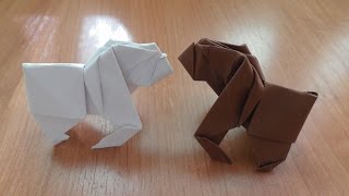 Символ 2016 года своими руками - обезьяна оригами из бумаги для начинающих