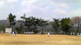 河東中VS田島中　2回オモテ