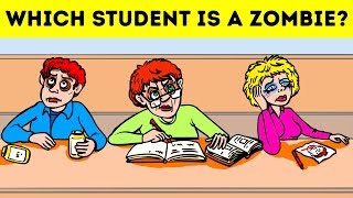 ? Can You Solve These 20 Logic Puzzles And Zombie Riddles In 7 Seconds? ⏱️