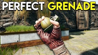 PERFECT GRENADE! - PUBG (PlayerUnknown's Battlegrounds) Sanhok Gameplay