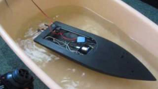 Homemade RC Boat