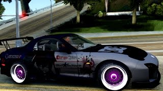 Mazda RX 7 Black Rock Shooter Itasha - GTA San Andreas