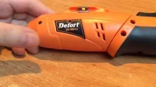 Переделка электроотвертки Defort DS-36N-Ln (зарядка)