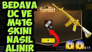 PUBG MOBİLE BEDAVA UC VE M416 SKİNİ NASIL ALINIR ? HİLE GİBİ TAKTİK GERÇEK KANITLI