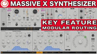 Native Instruments Massive X Modular Routing & Sound Demo | Key Feature | SYNTH ANATOMY