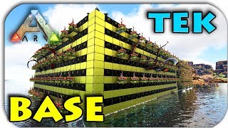 Ark Survival Evolved - САМАЯ БОЛЬШАЯ ТЕК БАЗА