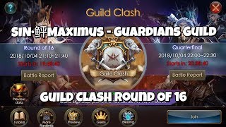 Legacy Of Discord - SIN·鲆Maximus & Guardians Guild - Guild Clash Round Of 16