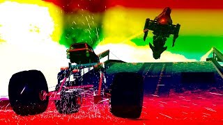 RACING DUPES! Gmod Crazy Fun Car Monster Truck Mech Vehicle Dupes (Garry's Mod)