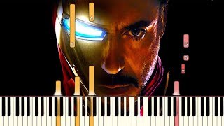 Avengers: Endgame - The Real Hero | Piano Tutorial (Synthesia)