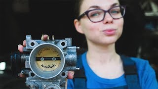 Лечим плавающие обороты | Замена дроссельного узла | МЕТОД ТИТУСА