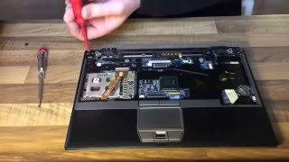 Dell Latitude D430 disassembly disassemble clean fan CPU replace Lüfter reinigen auseinander nehmen