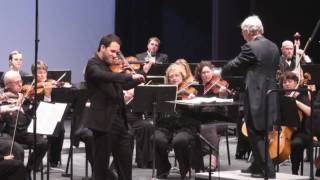 Giora Schmidt | Tchaikovsky Violin Concerto | 1st mvt. (Part 1)