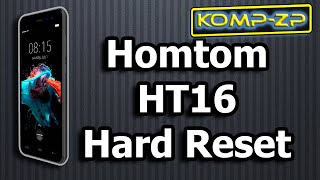 Сброс на заводские настройки смартфона Homtom HT16. Hard Reset Homtom HT16. Хард Ресет Homtom HT16.