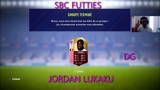 SBC FUT 18 : LUKAKU DG 88 FUTTIES BELGE LAZIO