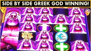 ★SIDE BY SIDE WINNING!!!★ Kronos Unleashed Slot Machine - POWER UP, BABY!