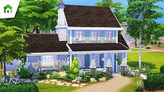 TINY HOUSE FOR 8 SIMS ? | The Sims 4: Tiny Living | Speed Build