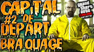 PS4: GTA V ONLINE | DLC Heists, Braquage: Capital de départ (Partie 2)