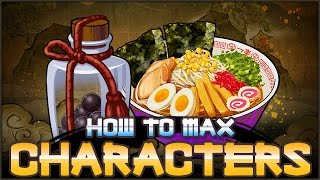 How to MAX Level Characters FAST! | NARUTO Ultimate Ninja BLAZING