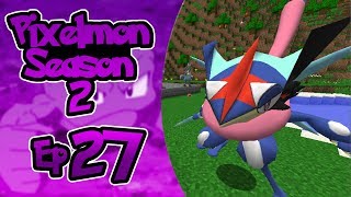 Pixelmon Season 2 - Ep. 27 "Ash-Greninja and Insane Shiny Luck"