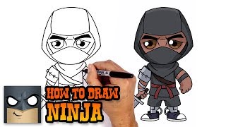 How to Draw Fortnite | Ninja