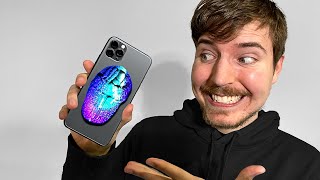 Surprising MrBeast With A Custom iPhone 11!! ??