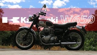 【Kawasaki W650】 POSH W1マフラー 【Custom】