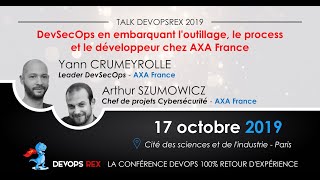 devops REX 2019 - DevSecOps en embarquant l'outillage, le process et les 'Security Champions'