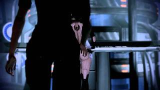 Mass Effect - Femshep and Miranda final romance scene