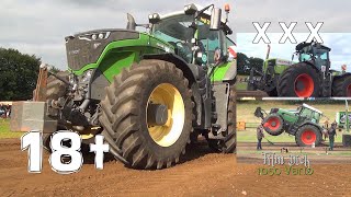 18t Freie Klasse ist der XERION  auch 2018 vor Fendt 1050 Vario Klein Vollstedt Trecker Treck BATTLE