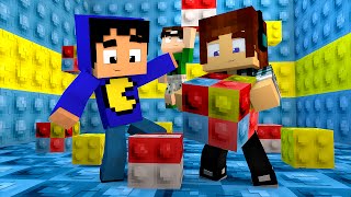Minecraft: MUNDO DE LEGO ?! - 66 Quartos dos Desafios 3 #07