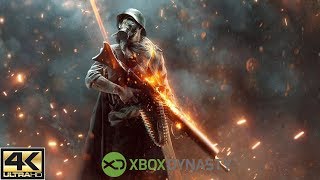 Battlefield 1 - 4K Gameplay  - Stahlgewitter - Xbox One X