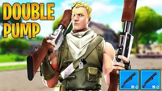 DOUBLE PUMP IS BACK IN FORTNITE! Double Pump Gameplay (better than PC)