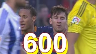 600 карьерный ГОЛ Лионели МЕССИ!!!