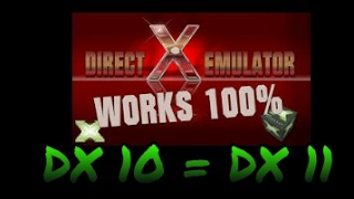 How to run any game in DirectX 10 which is supported in DirectX 11 ?