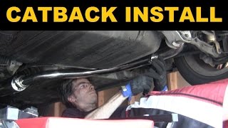 How To Install A Catback Exhaust - Project Integra