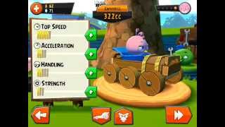 Angry birds Go! Серия 12! Гонка Один на один! 3 звезды ПОБЕДА! Rocky Road! Энгри бердз гоу!