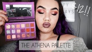 $12 Huda Beauty Desert Dusk Dupe? | Bad Habit Beauty Athena Palette Review + Tutorial