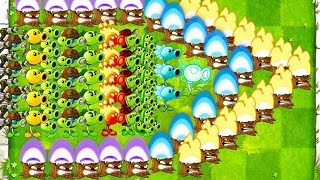 Plants vs Zombies 2 All Peashooter Challenge