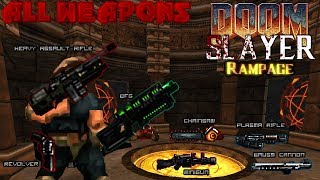 DOOMSLAYER'S RAMPAGE - Doom Mod All Weapons Showcase & Explanation