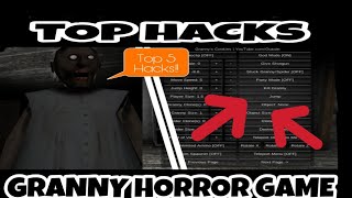 Granny Top 5 New Hacks| Granny:  The Horror Game| By Gaming Bitz World|