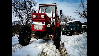 O mica plimbare pe zapada cu Universal 445 DT//Universal 445 DT on snow//Winter 2018/CabView UTB 445