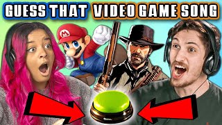 GUESS THAT VIDEO GAME SONG CHALLENGE | FBE Staff Reacts