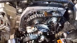 Стук натяжителя цепи Hyundai H-1 2.5d CRDI