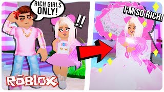 He Only Wanted to Date a Rich Girl, So I Pretended to Be Rich... Royale High Roblox Roleplay