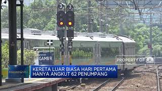 Baru Hari Pertama, Kereta Luar Biasa Angkut 62 Penumpang