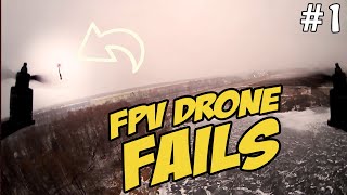 FPV Фейлы! Пилотный выпуск. [FPV Drones Fails #1]