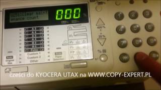 Maintenance RESET KYOCERA UTAX TA Olivetti