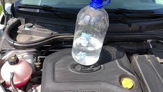 Проверка на вибрацию двигателя на Lada Vesta sw cross